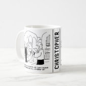 Der Gottesdienst für Hochzeit kann die Vows nicht Kaffeetasse (Vorderseite Links)