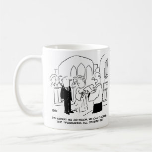 Der Gottesdienst für Hochzeit kann die Vows nicht  Kaffeetasse