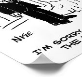 Der Gottesdienst für Hochzeit kann die Vows nicht  Poster (Ecke)