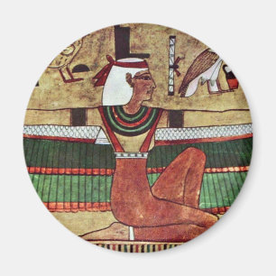 Der GöttinIsis, durch Ägyptischer Maler Um 1360 Magnet