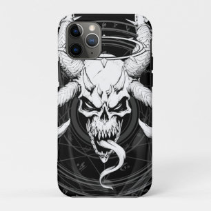 Der göttliche Arkanskull des Todes Schwarz Case-Mate iPhone Hülle