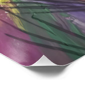 Der göttliche Baum des Lebens himmlische Flügel un Poster (Ecke)