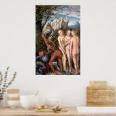 Der Göttliche Merkur, der Paris Wecke Poster (Küche)