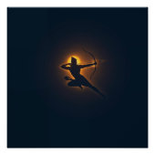 Der göttliche Pfeil des Sieges Poster (Vorderseite)