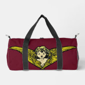 Der göttliche Stein in Gold Duffle Bag (Vorderseite)