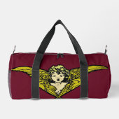 Der göttliche Stein in Gold Duffle Bag (Rückseite)