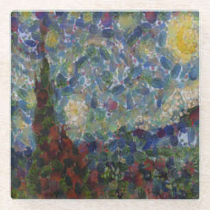 Der Gourdy Night Starry Fine Art Spoof Glasuntersetzer