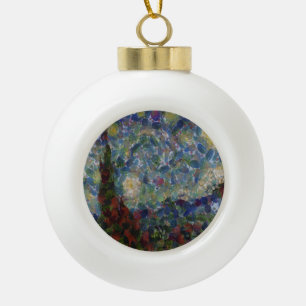 Der Gourdy Night Starry Fine Art Spoof Keramik Kugel-Ornament