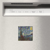 Der Gourdy Night Starry Fine Art Spoof Magnet (In Situ (Geschirrspüler))
