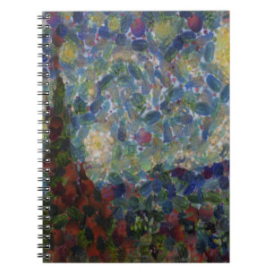 Der Gourdy Night Starry Fine Art Spoof Notizblock