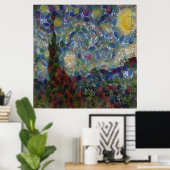 Der Gourdy Night Starry Fine Art Spoof Poster (Heimbüro)