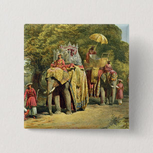 Der Gouverneur-Allgemeine StaatHowdah, 1863 Button