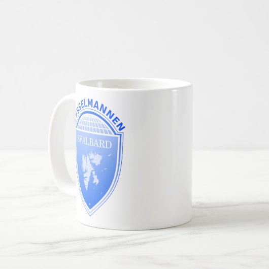 der Gouverneur Svalbard, Norwegen Kaffeetasse (Vorderseite Links)