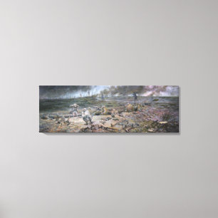 Der Graben auf Hügel 468 - eingewickelte Leinwand