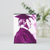 Der Graduate Ankündigungspostkarte (Stehend Vorderseite)