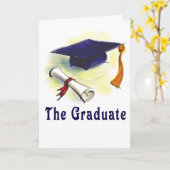 Der Graduate Karte (Gelbe Blume)