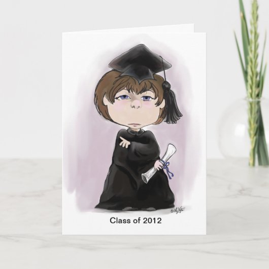 Der Graduate! Karte (Vorderseite)