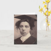 Der Graduate Karte (Gelbe Blume)