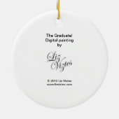 Der Graduate! Keramik-Ornament Keramik Ornament (Hinten)