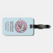 Der Graf | Sie können immer auf mich zählen Gepäckanhänger (Rückseite horizontal)