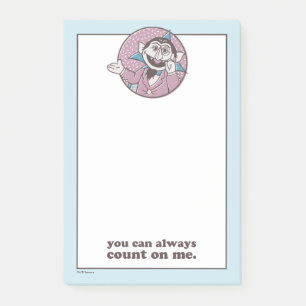 Der Graf Sie können immer auf mich zählen Post-it Klebezettel