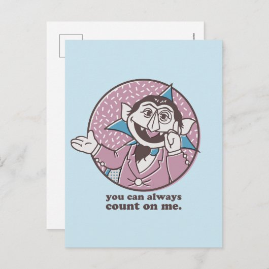 Der Graf | Sie können immer auf mich zählen Postkarte (Vorne/Hinten)