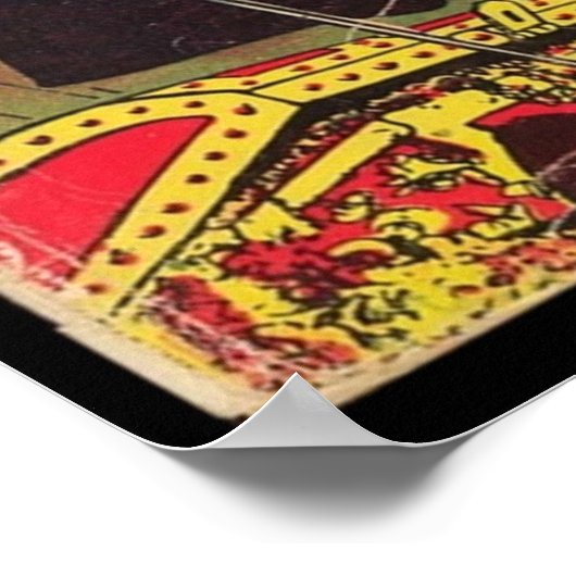 Der Graf von Monte Cristo Alexandre Dumas Comic Bo Poster (Ecke)