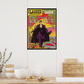 Der Graf von Monte Cristo Alexandre Dumas Comic Bo Poster (Küche)