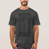 Der Graf von Monte Cristo Alexandre Dumas T-Shirt (Vorderseite)