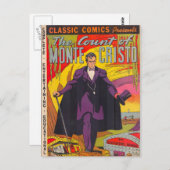 Der Graf von Monty Cristo Comic Postkarte (Vorne/Hinten)