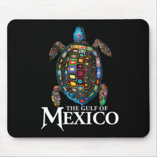 Der Grafische Meeresschildkrötengolf Mexikos vergi Mousepad
