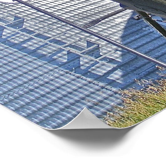 Der Grain Auger und Bin Poster (Ecke)