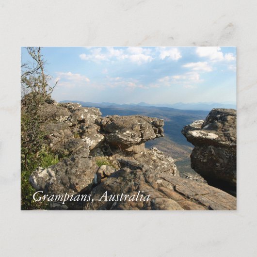 Der Grampians-Nationalpark Australien Postkarte (Vorderseite)