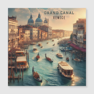 Der Grand Canal in Venedig Italien Reise Magnetkarte