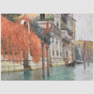 Der Grand Canal in Venedig (von Vincenzo Caprile) Seidenpapier
