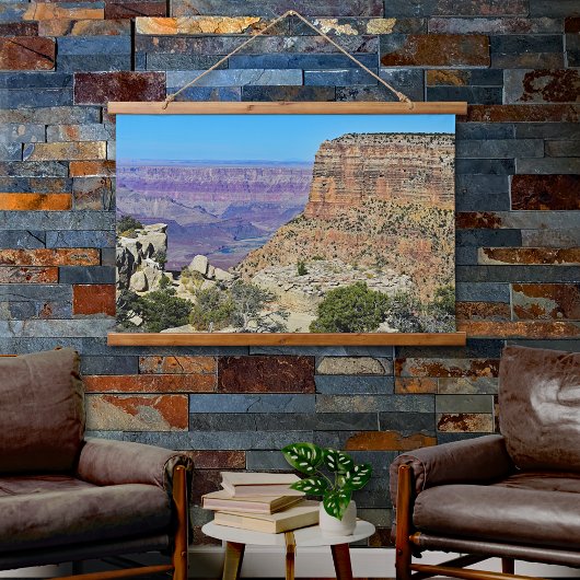 Der Grand Canyon im Südwesten Wandteppich Mit Holzrahmen
