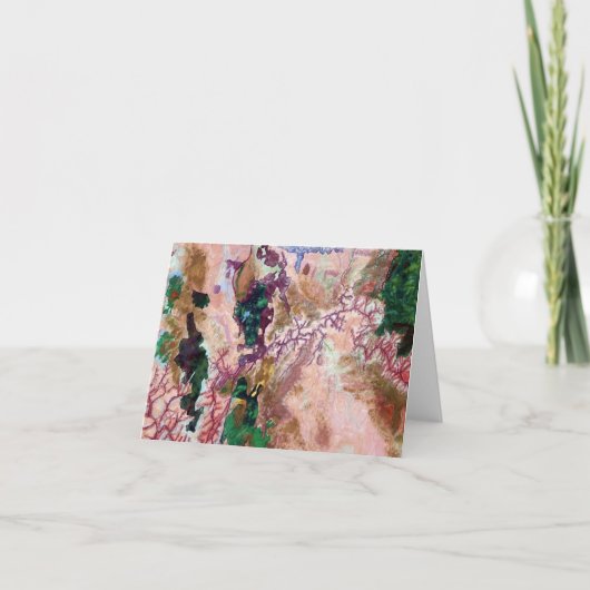 Der Grand Canyon Karte (Vorderseite)