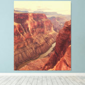 Der Grand Canyon mit Blick auf die Kunst der Mauer Leinwanddruck (Insitu (Holzboden))