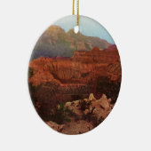 Der Grand Canyon mit Vintagen Ornamenten Keramikornament (Rechts)