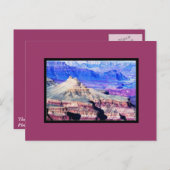 Der Grand Canyon Nationalpark Postkarte (Vorne/Hinten)