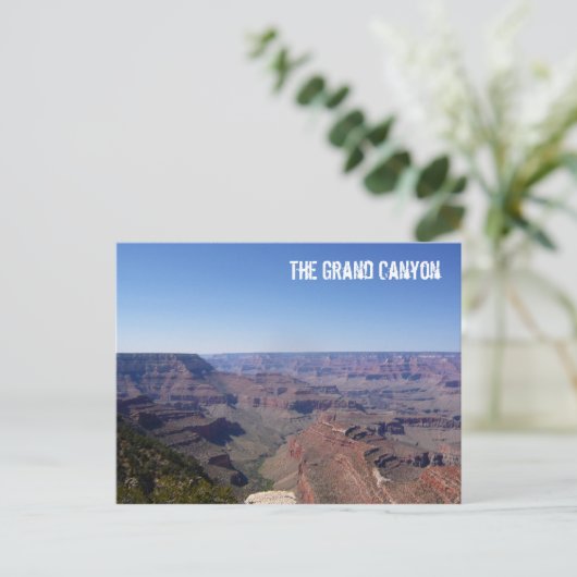 Der Grand Canyon Postkarte (Stehend Vorderseite)