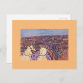 Der Grand Canyon Postkarte (Vorne/Hinten)