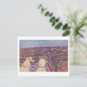 Der Grand Canyon Postkarte (Stehend Vorderseite)
