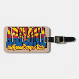 Der Grand Canyon-Staat Gepäckanhänger