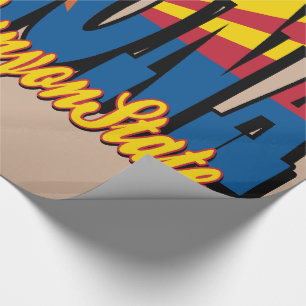 Der Grand Canyon-Staat Geschenkpapier