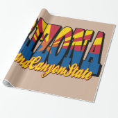 Der Grand Canyon-Staat Geschenkpapier (Ungerollt)
