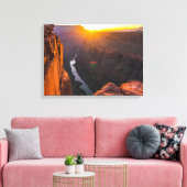 Der Grand Canyon Sunrise Wall Art Leinwanddruck (Insitu (Wohnzimmer))