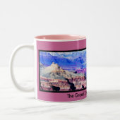 Der Grand- CanyonNationalpark Zweifarbige Tasse (Links)