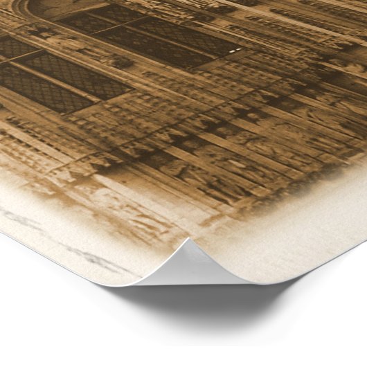 Der Grand Place Poster (Ecke)