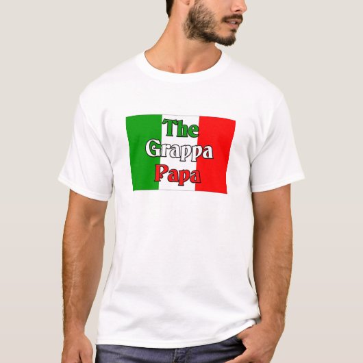 Der grappa-Papa T-Shirt (Vorderseite)